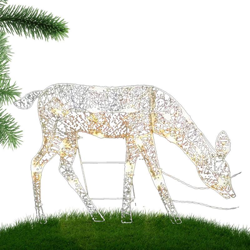 Lighting Decoration Stand - Renna Decorazione natalizia Cervo illuminato festivo