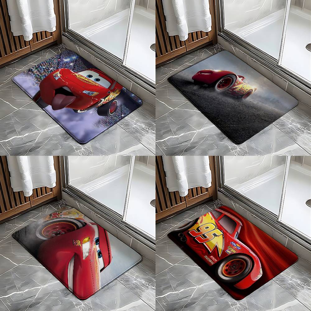 Lighting Mcqueen Decor - Tappetino Antiscivolo per Bagno e Ingresso