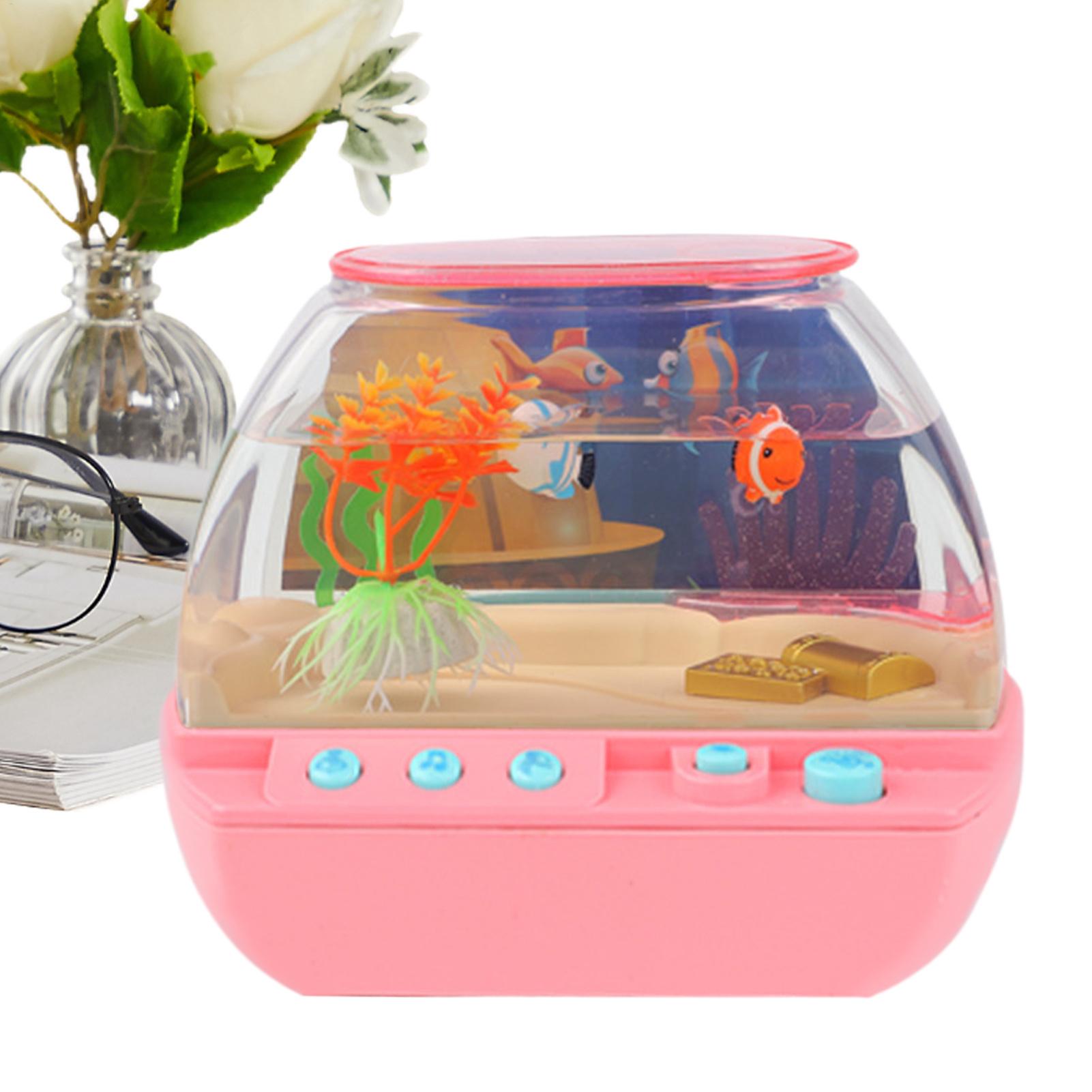 Lighting Decor - Acquario Giocattolo con Musica e Luci,