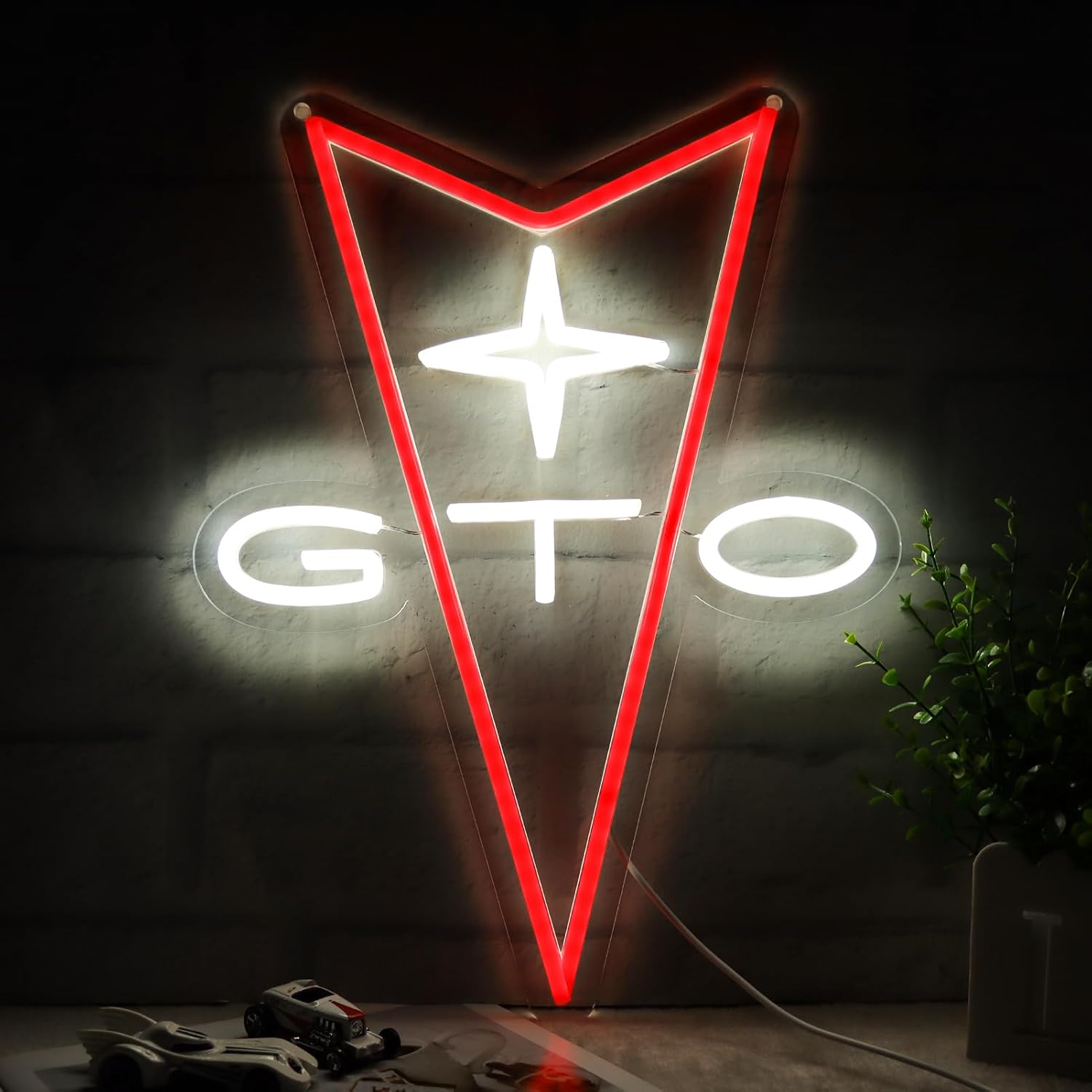 Garage Lighting Decor - Insegna al Neon LED Commerciale, Lampada