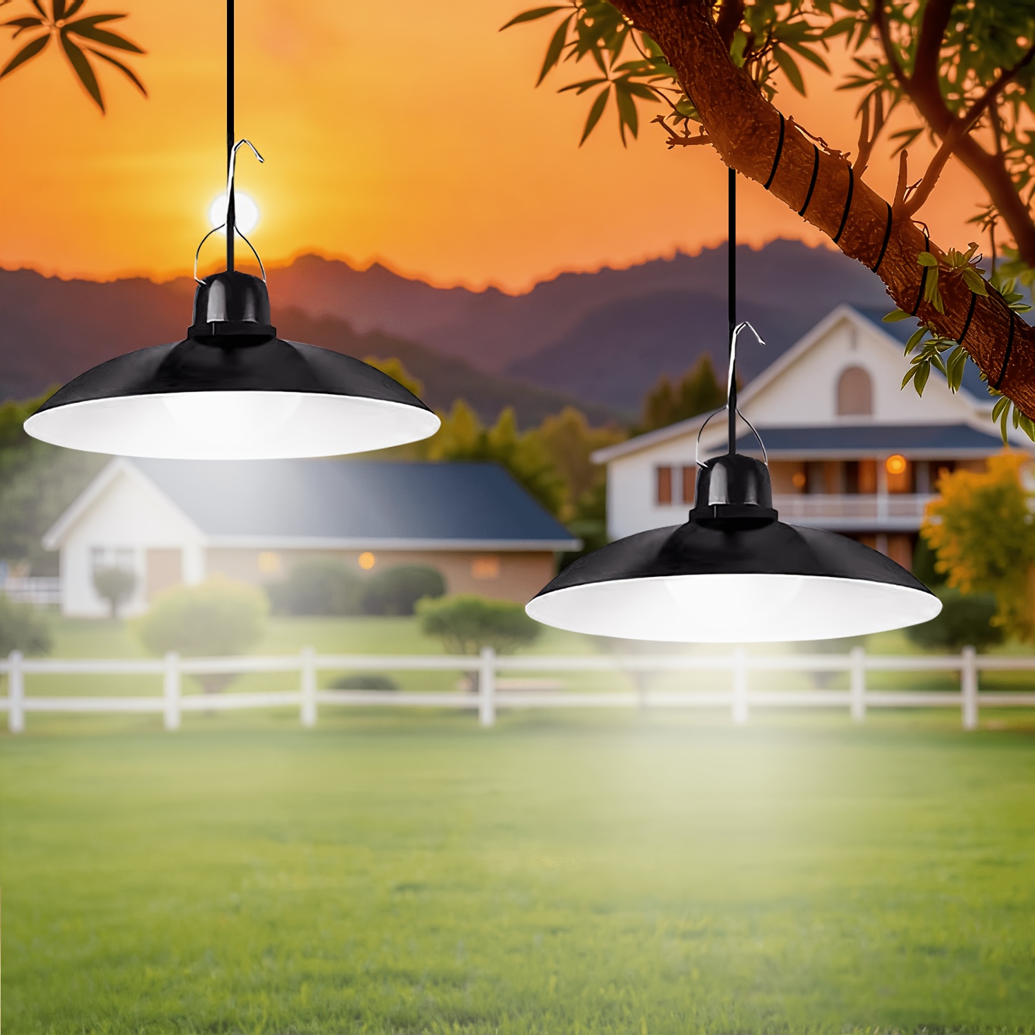 Room Decor Lighting Lamp - Lampada Solare a Sospensione da Esterno