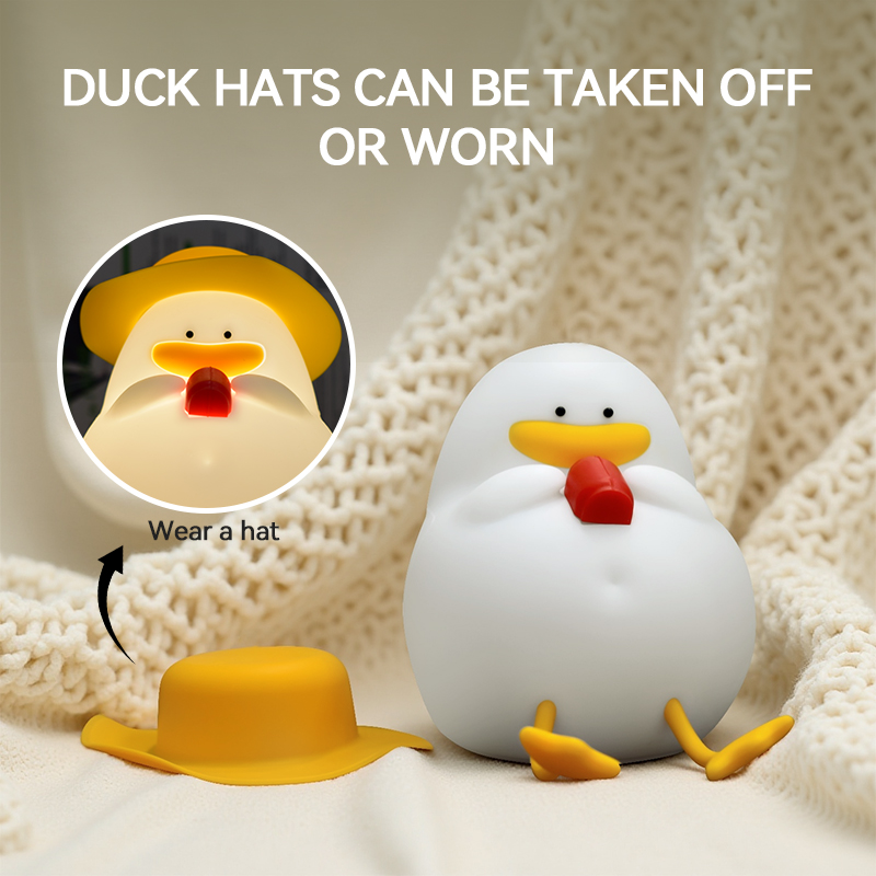 Lighting Decor - Luce notturna Happy Duck, lampada da