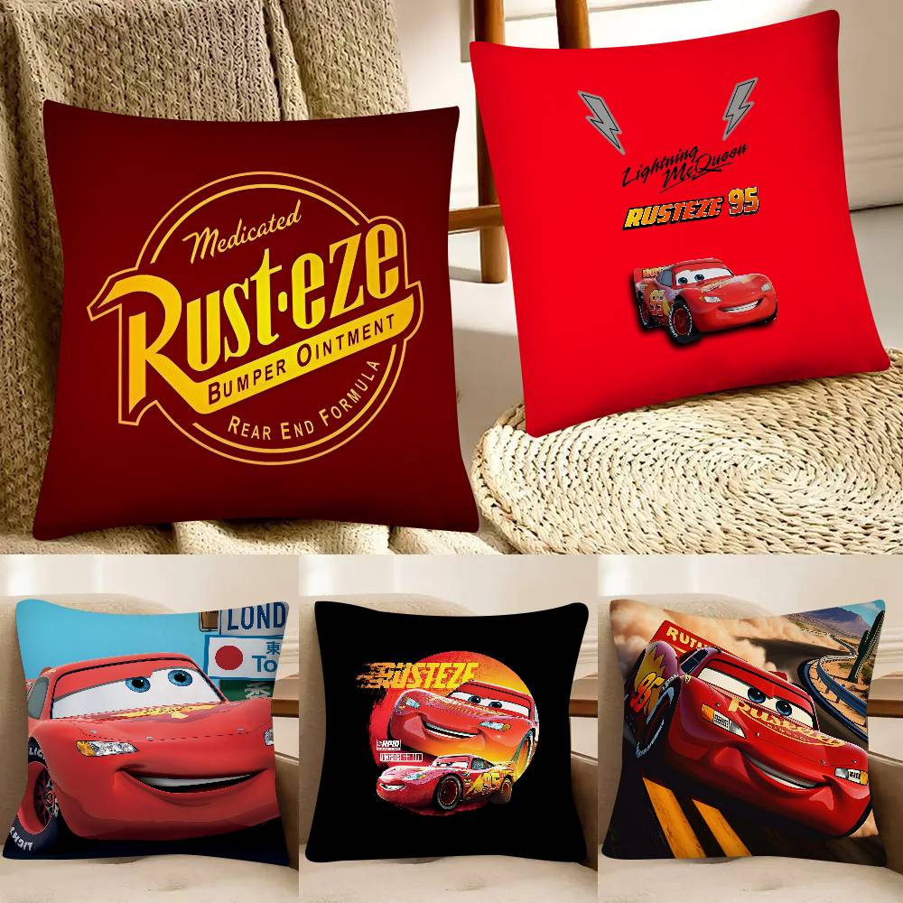 Fodera per cuscino Cartoon Car - Lighting Mcqueen Decor recensione e prezzo
