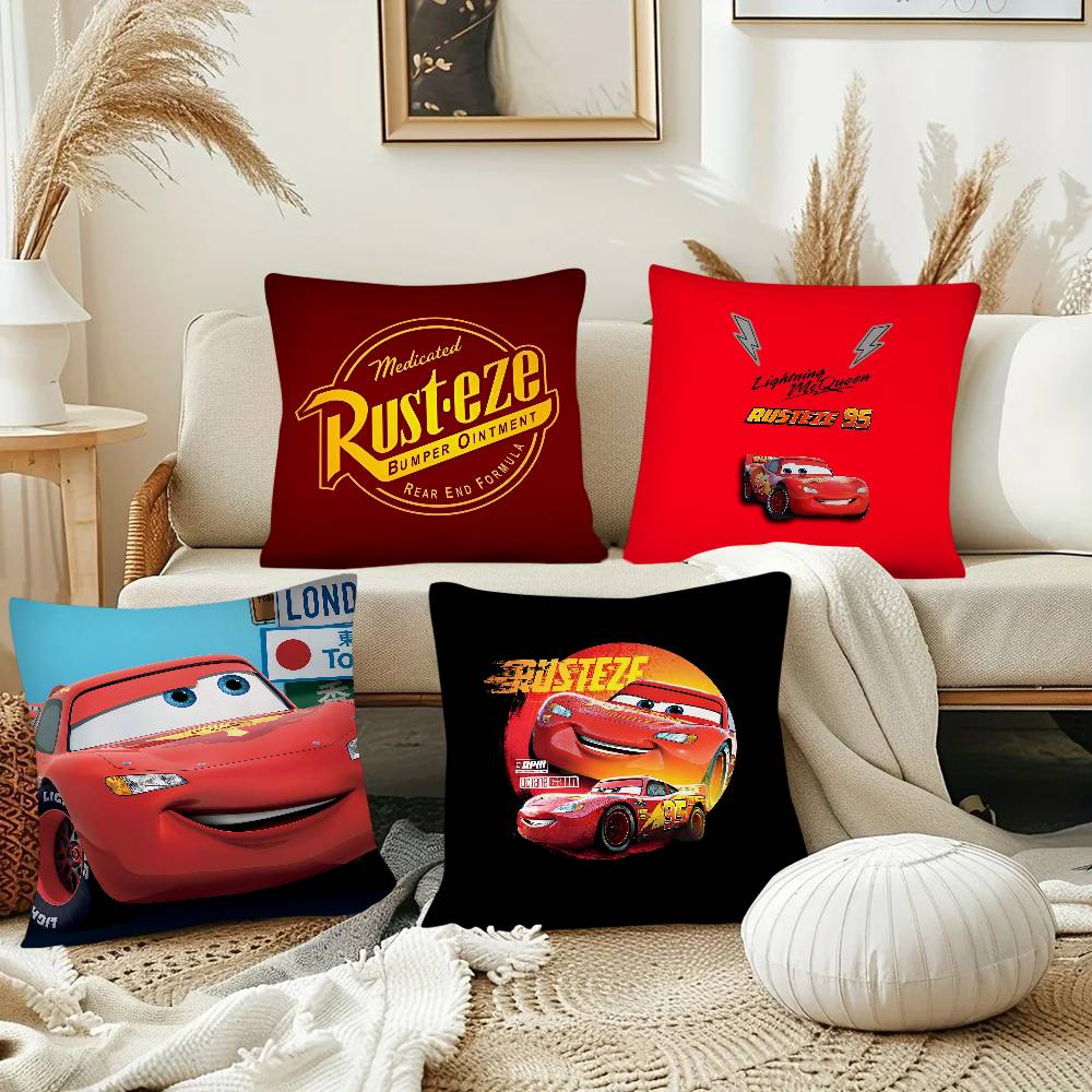 Fodera per cuscino Cartoon Car - Lighting Mcqueen Decor recensione e prezzo