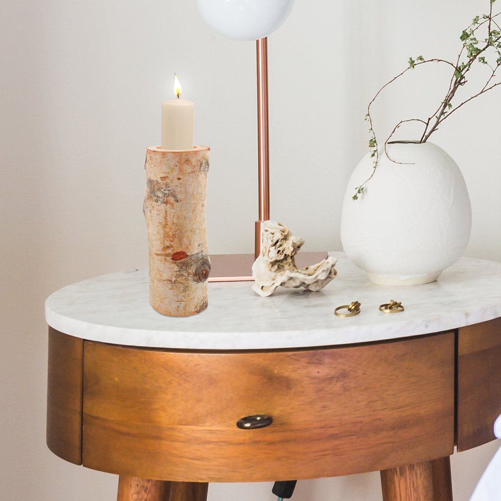 Set di 1 Portacandele Rustico  - Lighting Decoration Stand recensione e prezzo