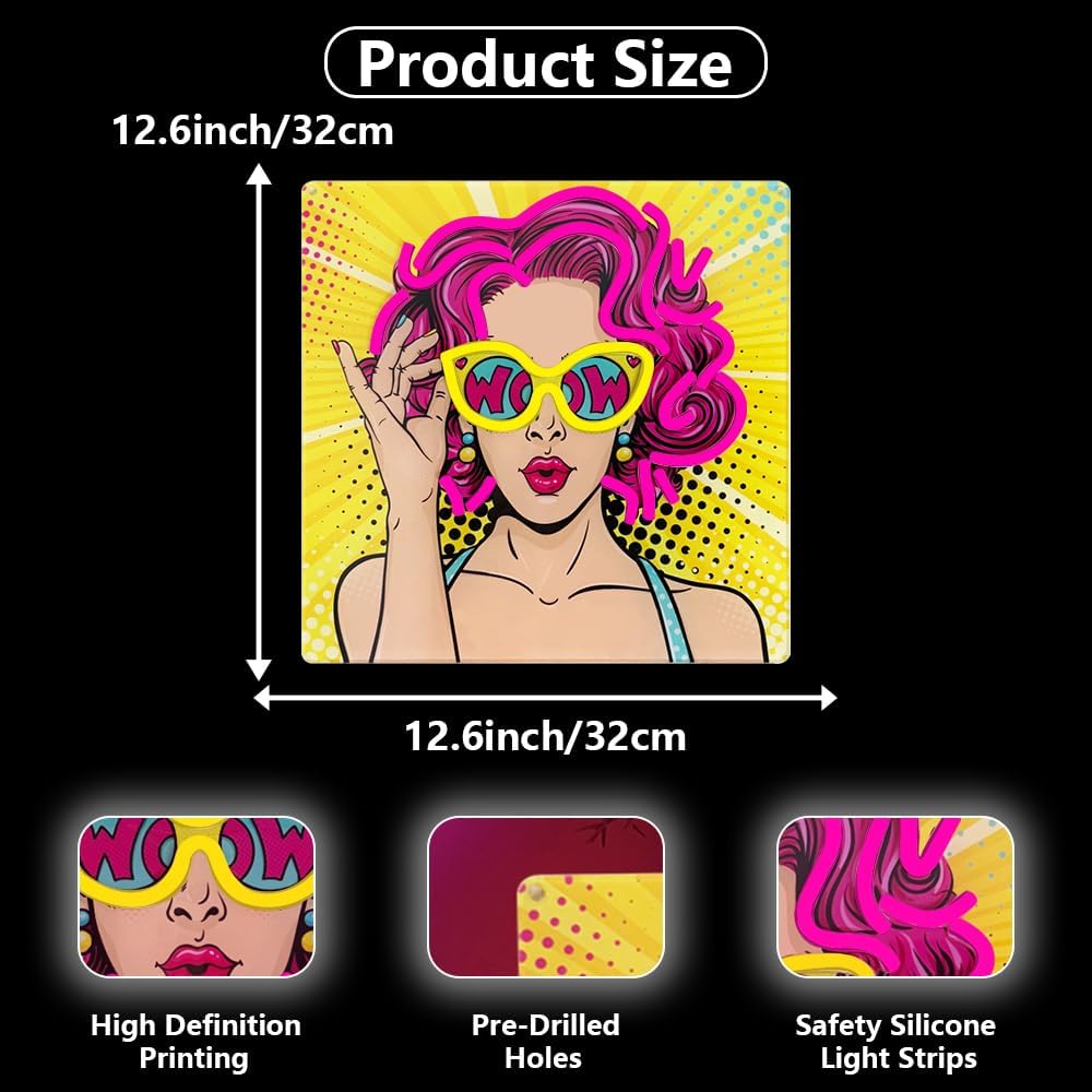 Insegne al Neon 'Wow Lady' per - Lighting Decor Wow recensione e prezzo