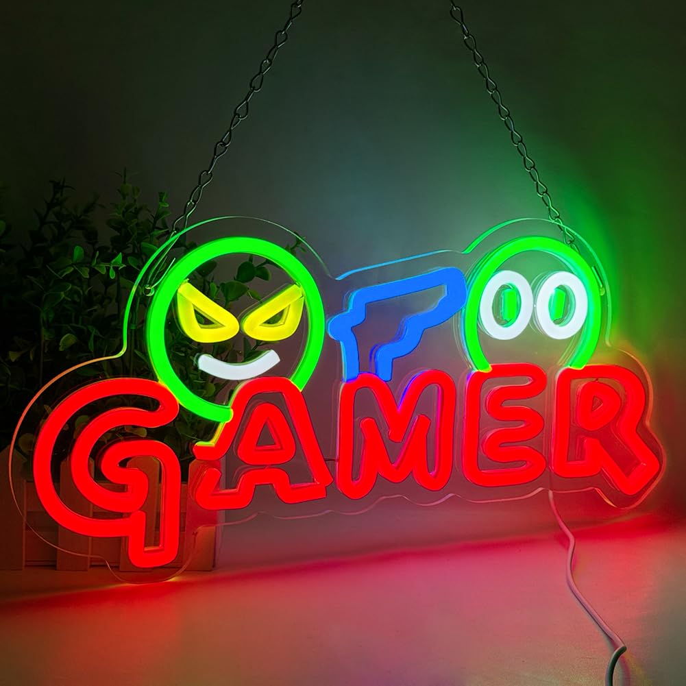 Insegna al Neon LED per Gamer, - Room Decor Lighting Lamp recensione e prezzo