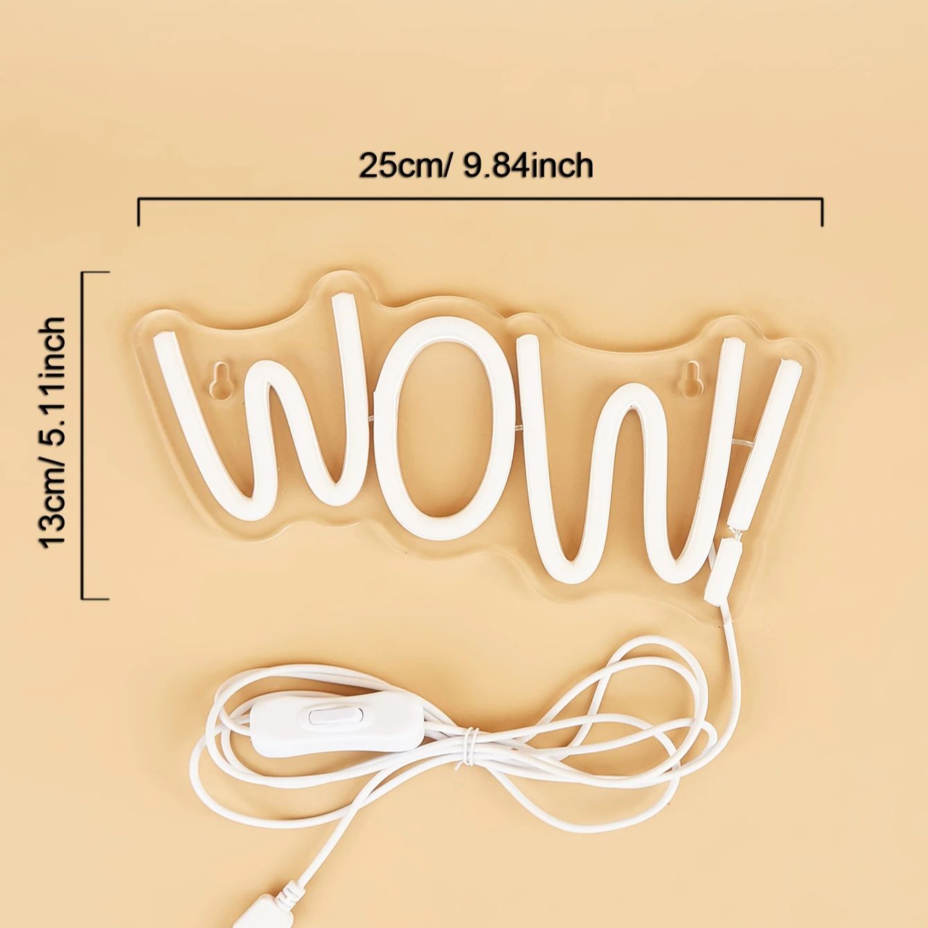 Chi-buy LED Neon WOW Insegne a - Lighting Decor Wow recensione e prezzo