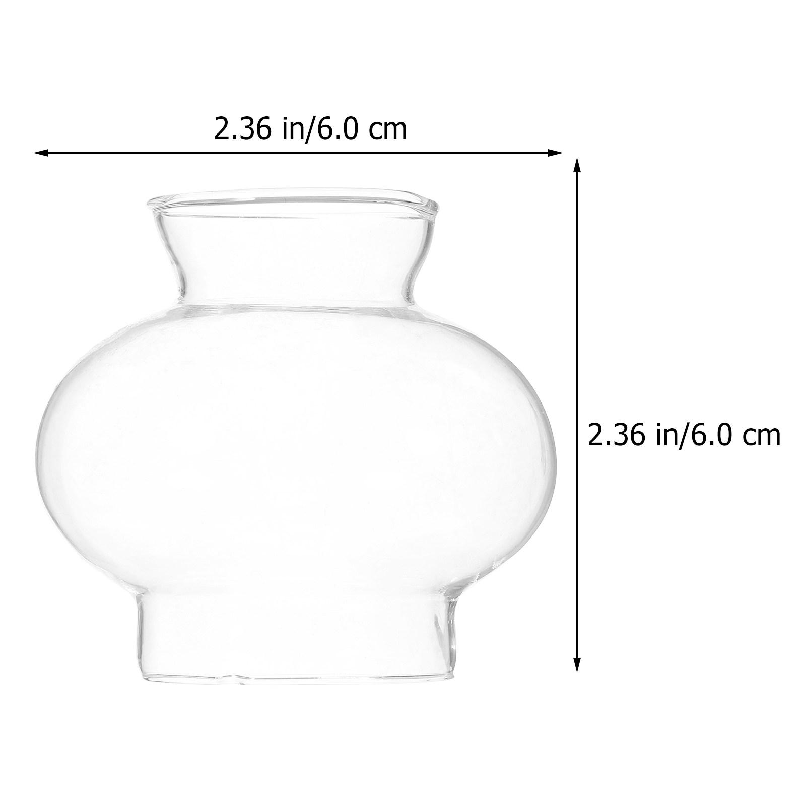 Paralume in Vetro Trasparente  - Room Decor Lighting Lamp recensione e prezzo
