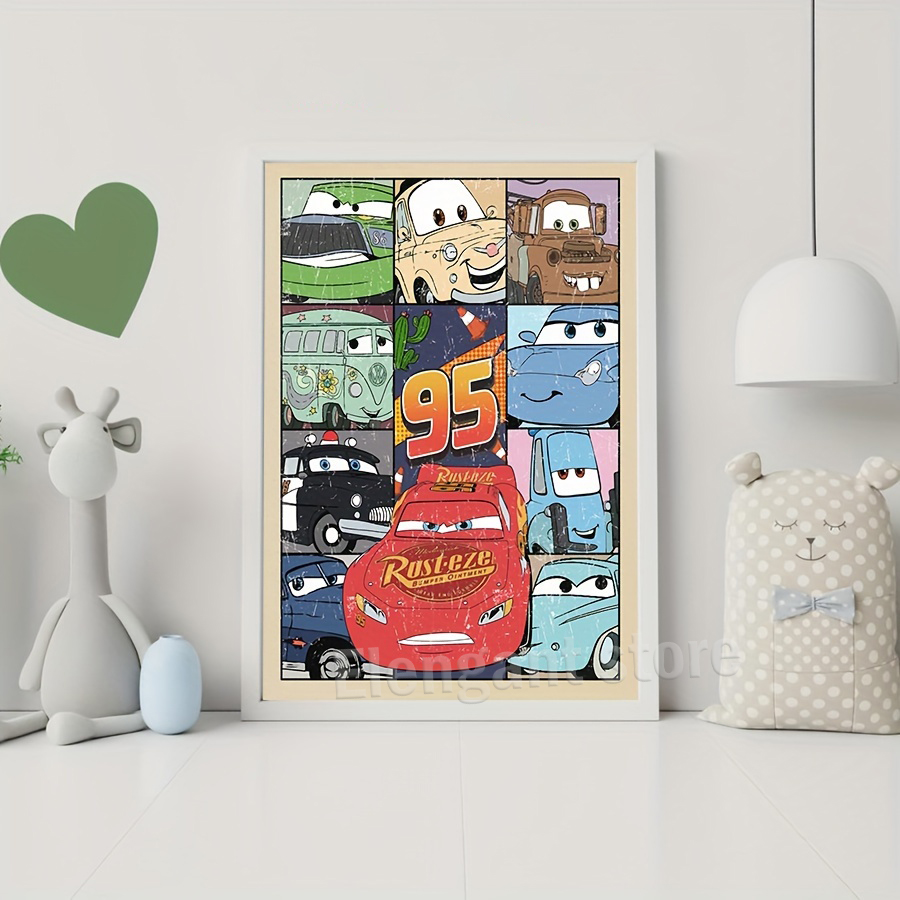 Stampe d'Arte di Personaggi di - Lighting Mcqueen Decor recensione e prezzo