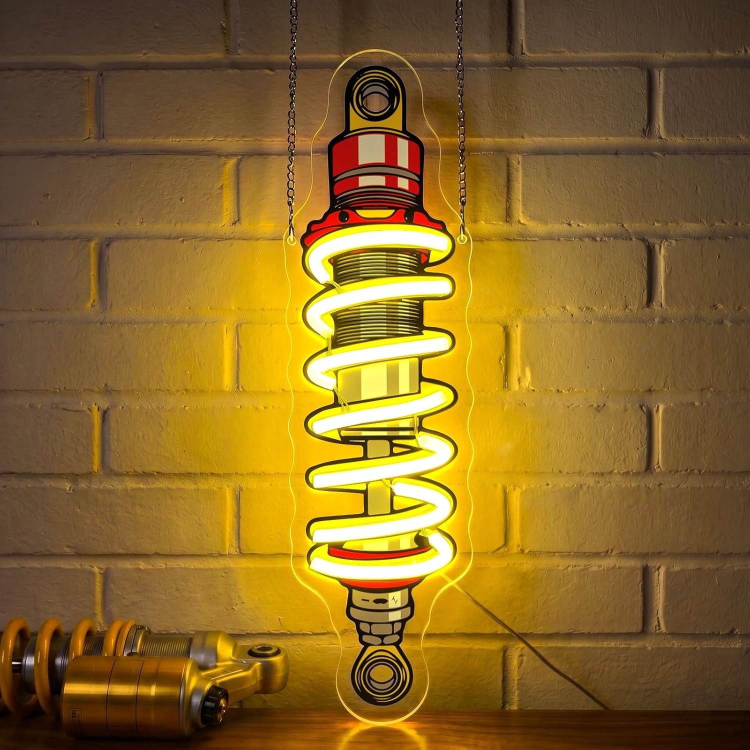 Luce al Neon LED a Forma di Am - Garage Lighting Decor recensione e prezzo