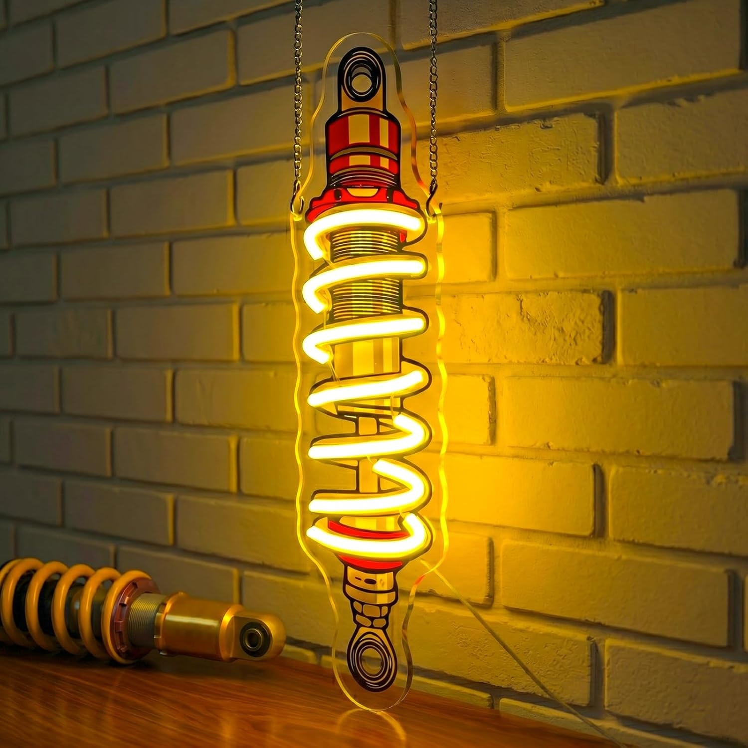 Luce al Neon LED a Forma di Am - Garage Lighting Decor recensione e prezzo