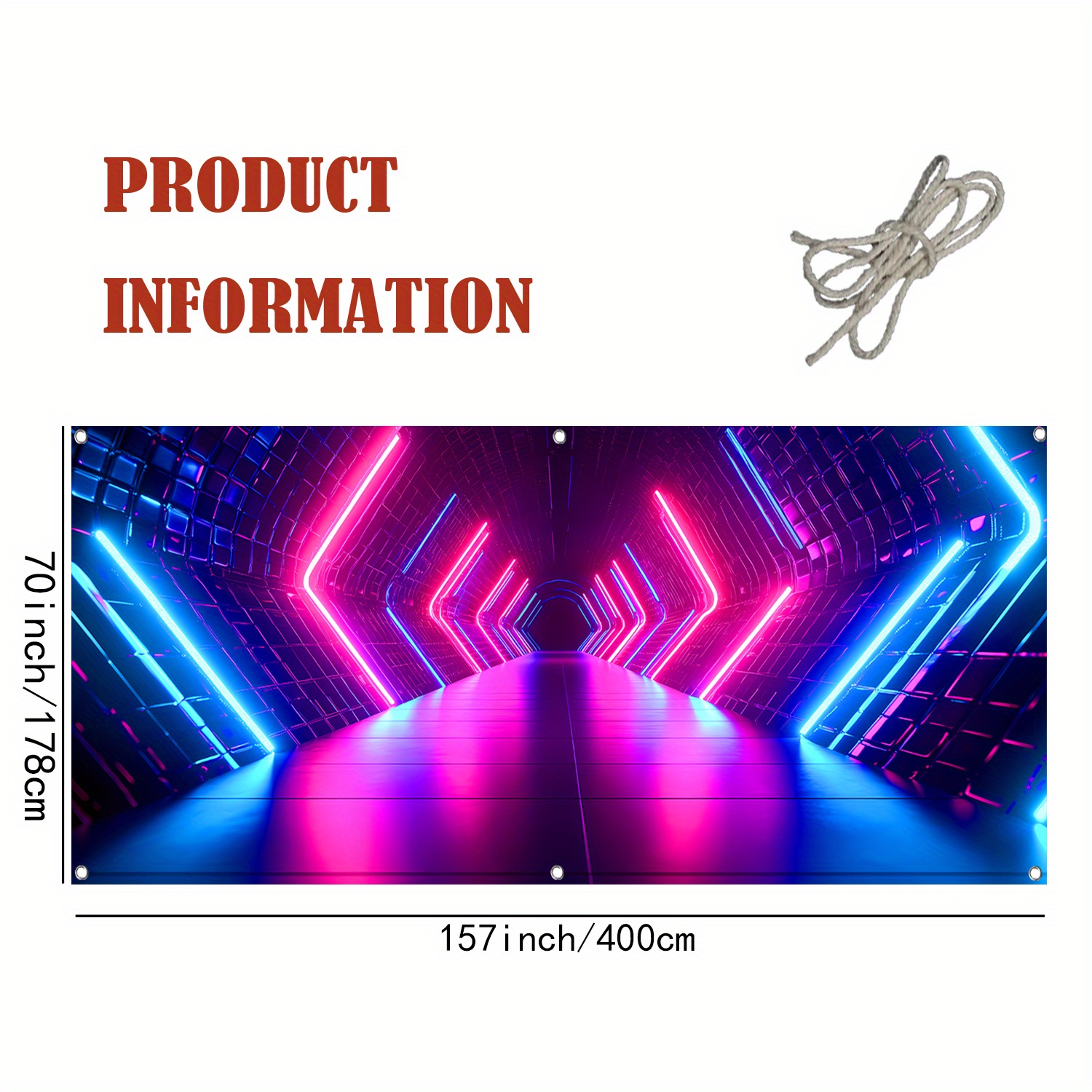 1 PC Creative Future Time Tunn - Garage Lighting Decor recensione e prezzo