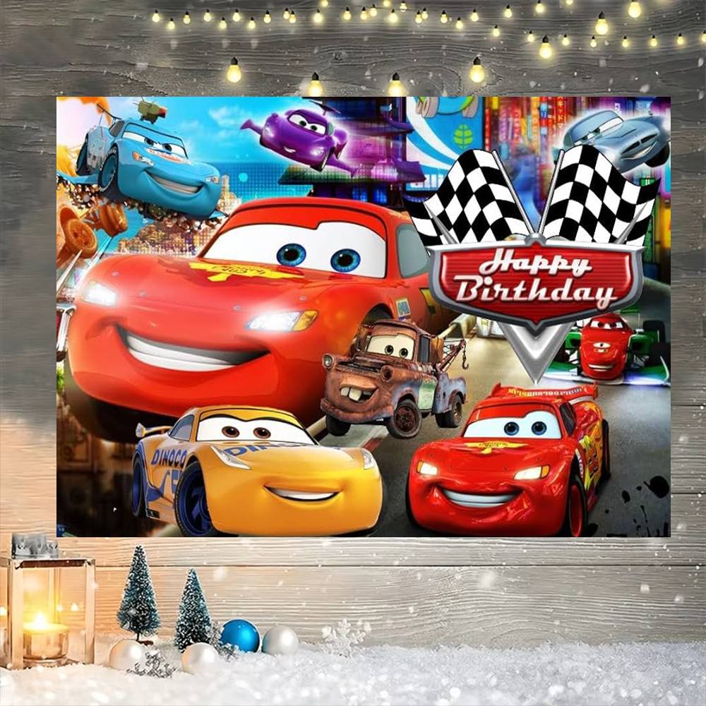 Decorazioni per Feste a Tema C - Lighting Mcqueen Decor recensione e prezzo