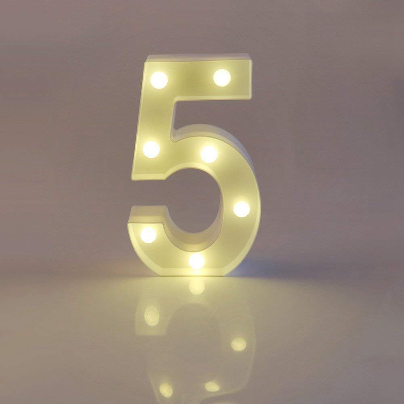 Lettera illuminata con numero  - Lighting Decoration Stand recensione e prezzo