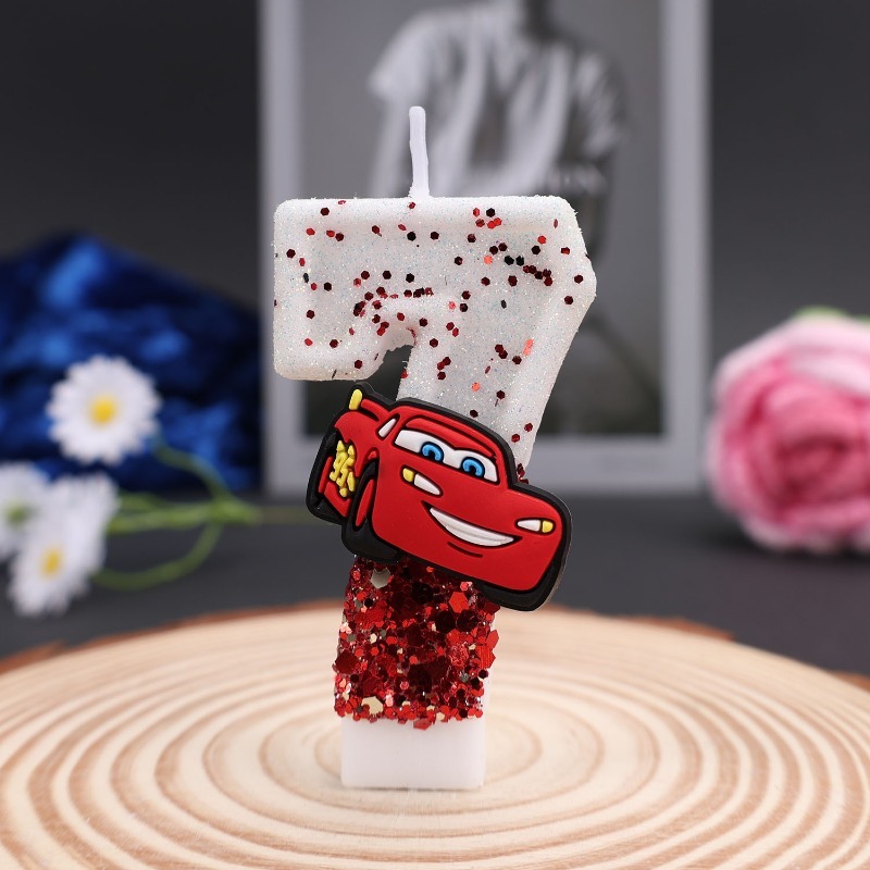 Decorazioni per Torte a Forma  - Lighting Mcqueen Decor recensione e prezzo