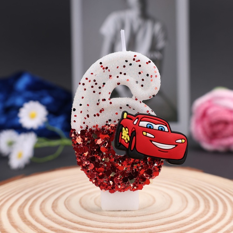 Decorazioni per Torte a Forma  - Lighting Mcqueen Decor recensione e prezzo