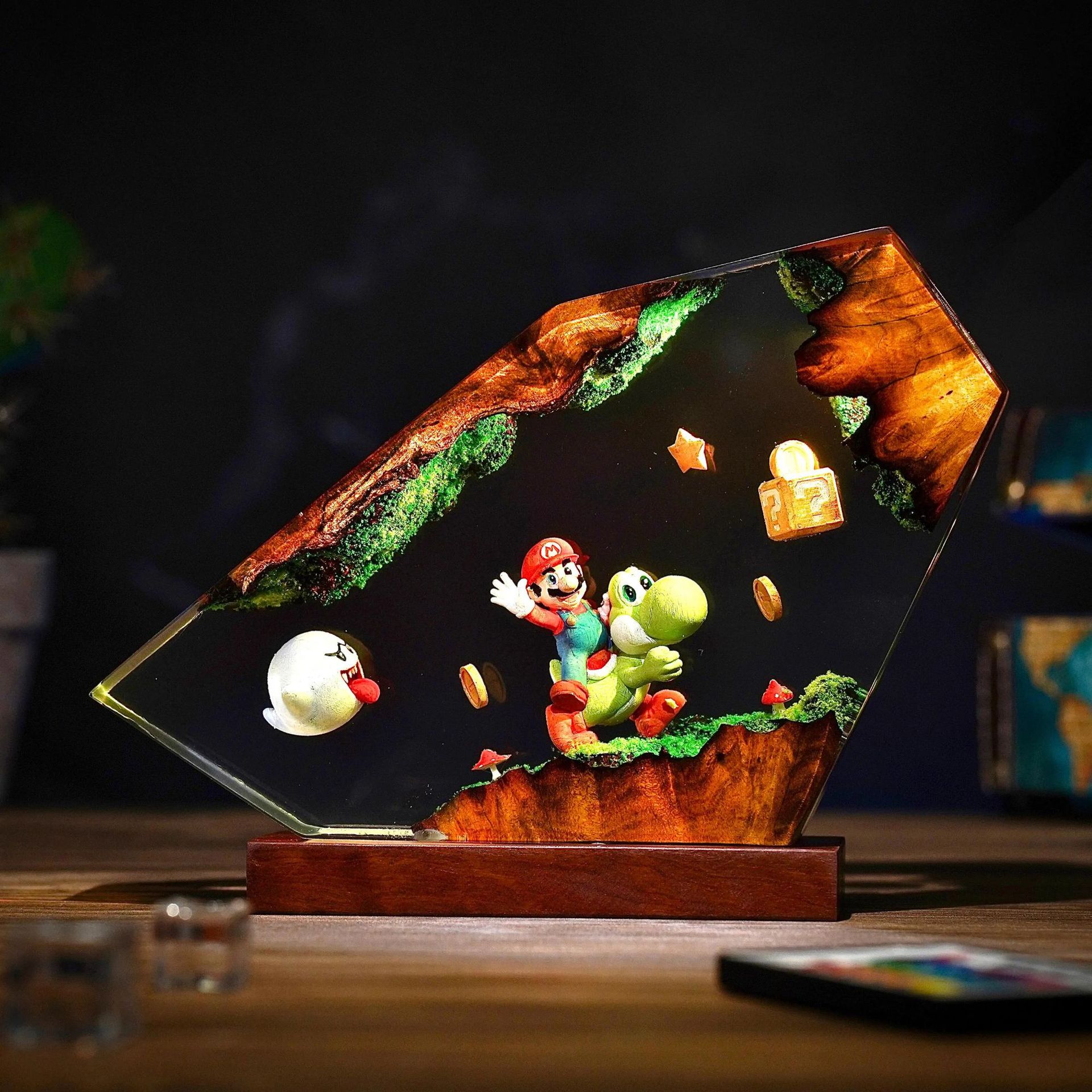 Lampada da Tavolo in Resina, L - Lighting Table Decor recensione e prezzo