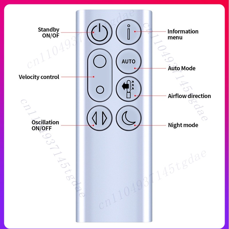 Telecomando sostitutivo per ve - Dyson Fan Tp07 recensione e prezzo