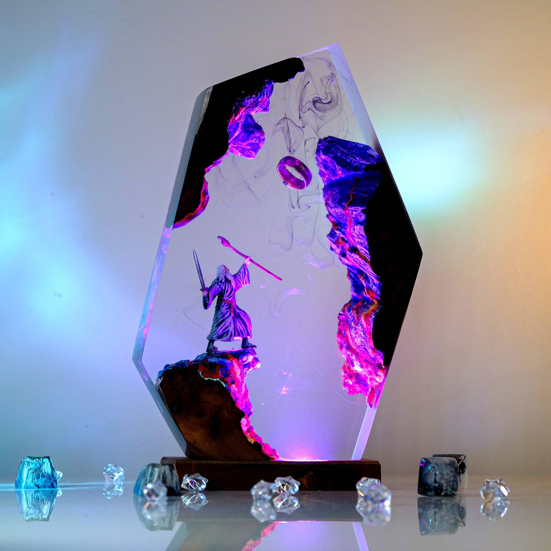 Lampada da Tavolo in Resina co - Lighting Table Decor recensione e prezzo