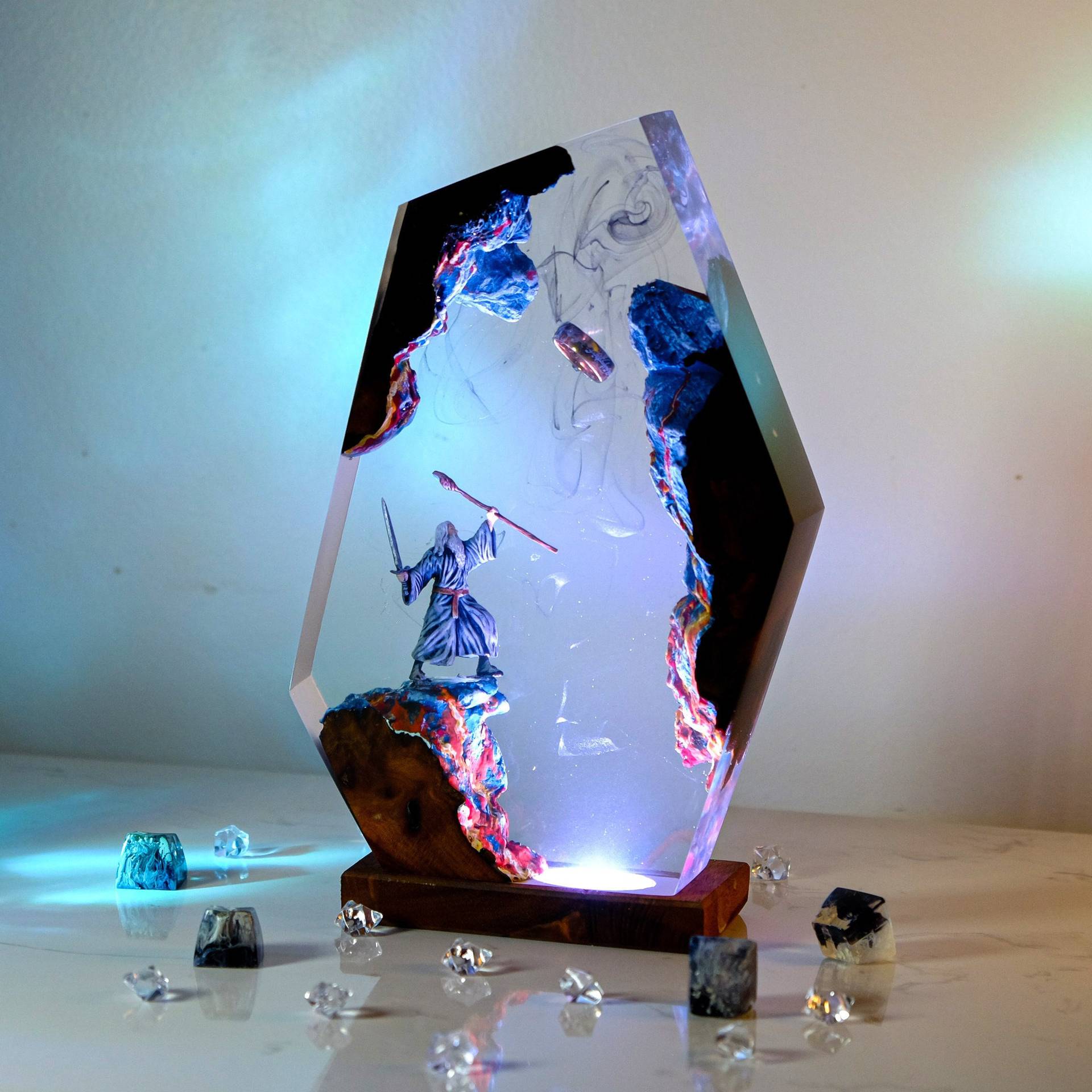 Lampada da Tavolo in Resina co - Lighting Table Decor recensione e prezzo