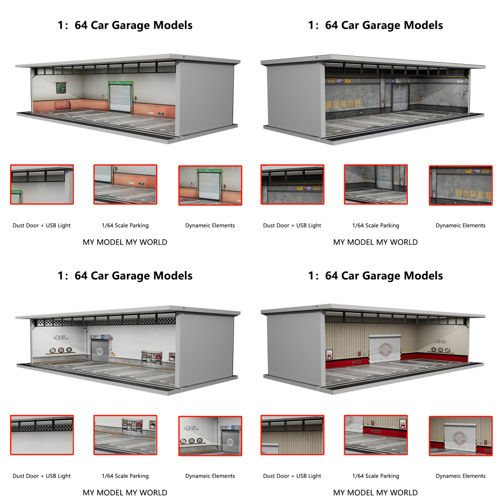 Più Arte 1/64 Auto Garage Dior - Garage Lighting Decor recensione e prezzo