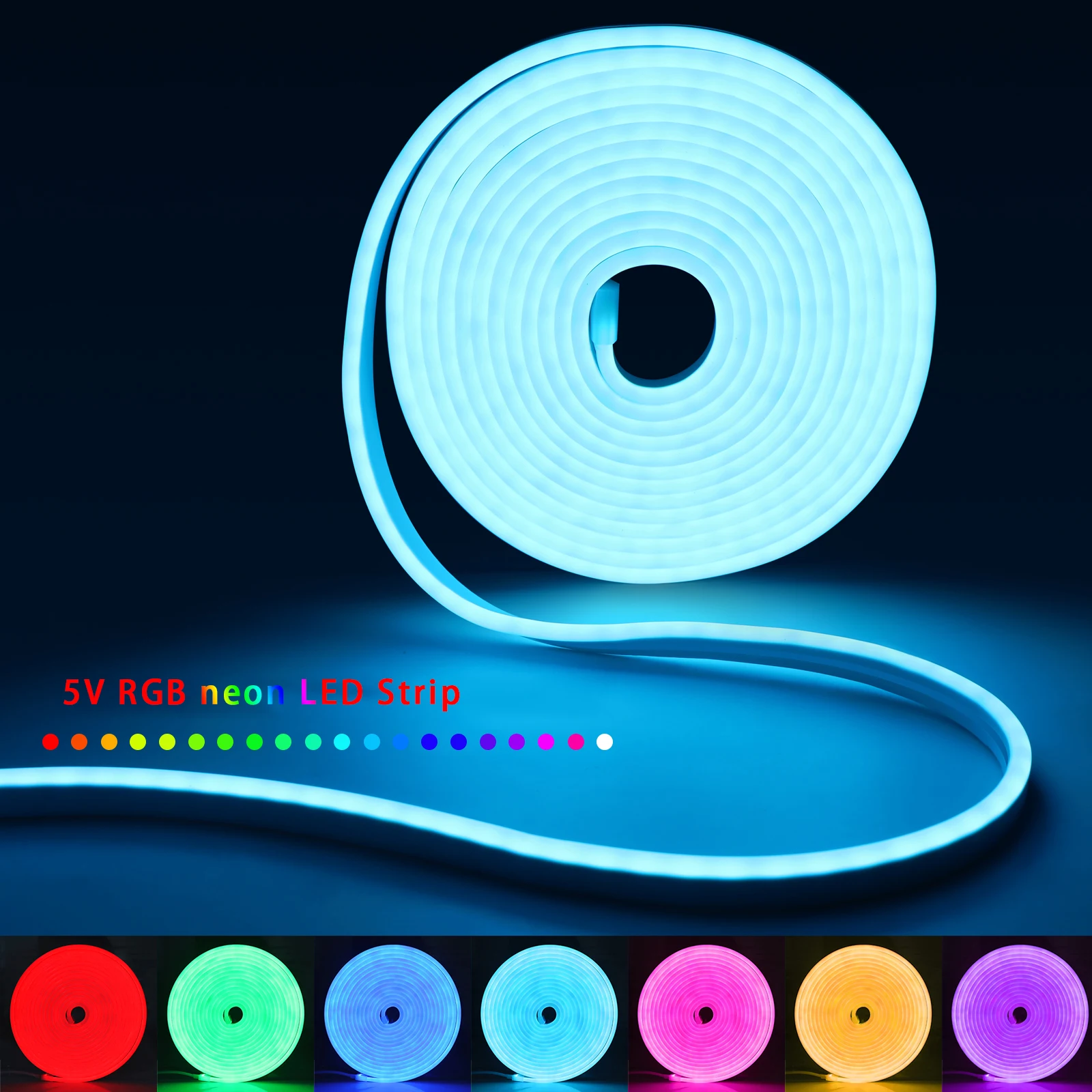 1-5m RGB LED Neon Strip Light  - Lighting Decor Home recensione e prezzo