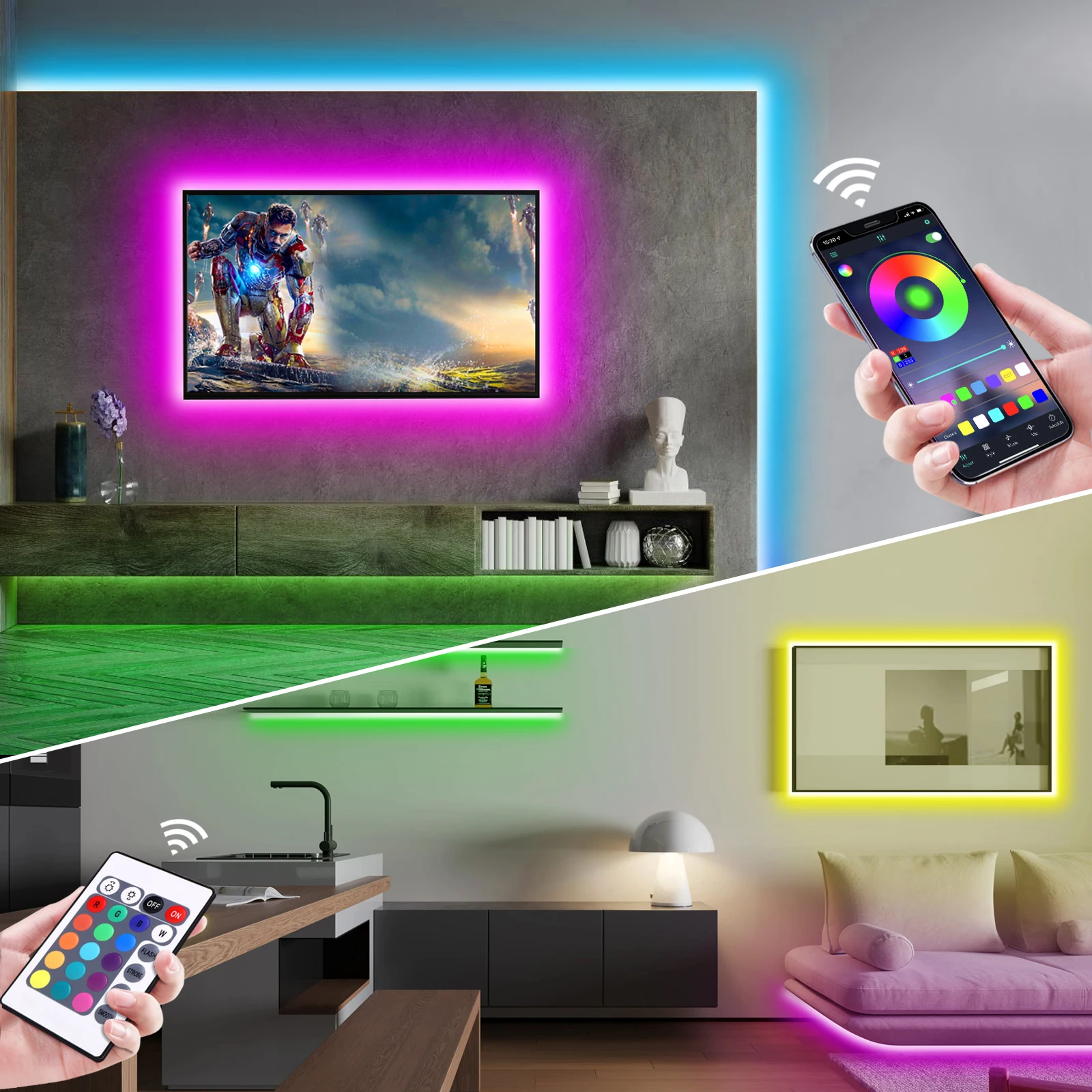 1-5m RGB LED Neon Strip Light  - Lighting Decor Home recensione e prezzo
